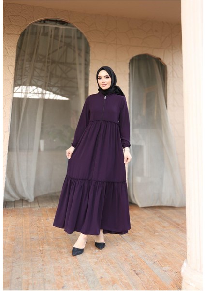 Hac ve Umrelik Büzgü Detaylı Medine Ipeği Ferace fiyatları