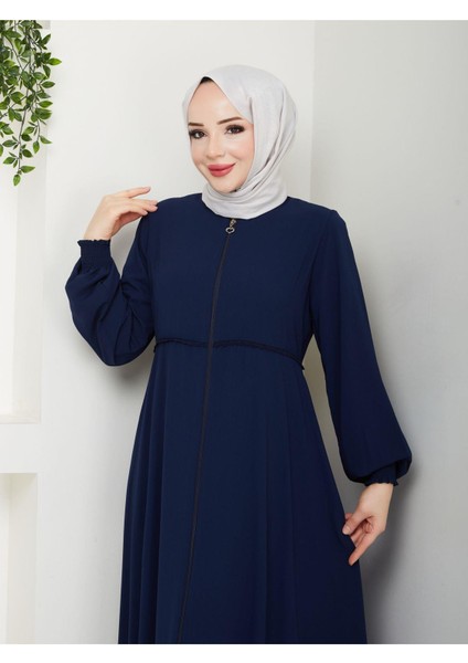 Gündelik Hac ve Umrelik Mevlana Ortası Işlemeli Ferace