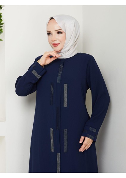 Otoban Taşlı Ferace modelleri