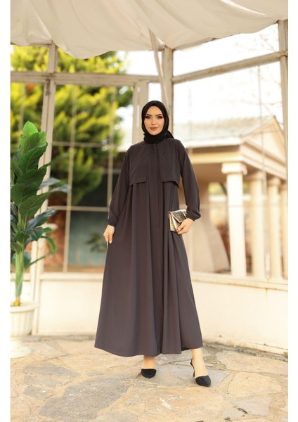 Hac ve Umrelik Cepkenli Medine Ipeği Ferace