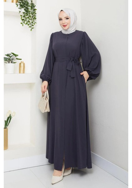 Balon Kol Medine Ipeği Yazlık Ferace fiyatları