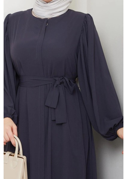 Balon Kol Medine Ipeği Yazlık Ferace modelleri