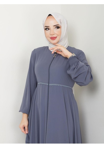 Gündelik Hac ve Umrelik Mevlana Ortası Işlemeli Ferace indirimleri