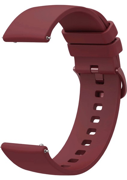 Amazfit Zeppe ile Uyumlu Kordon Jel Silikon Tokalı Kayış