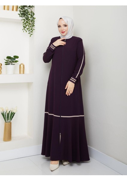 Gündelik Hac ve Umrelik Ribanalı Şeritli Ferace fırsatları