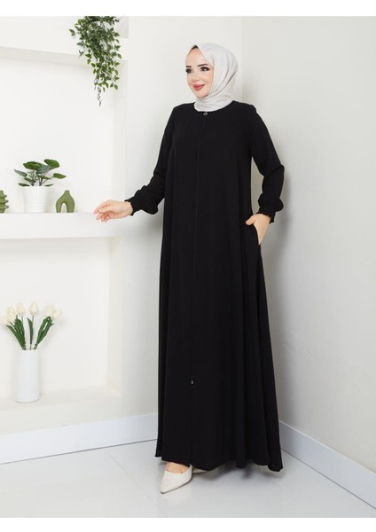 Gündelik Hac ve Umrelik Mevlana Kolu Gipe Dikişli Ferace indirimleri