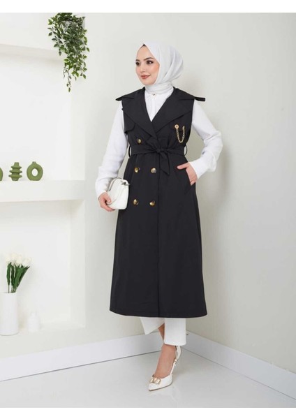 Uzun Yelek Bondit Kumaş GBYELEK0001 fırsatları