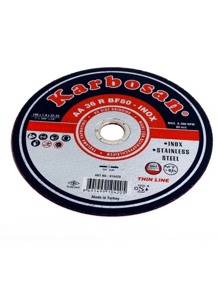 Inox Thınlıne Kesici 115X1.0X22 (910380) Min.(25 Adet ) fırsatları