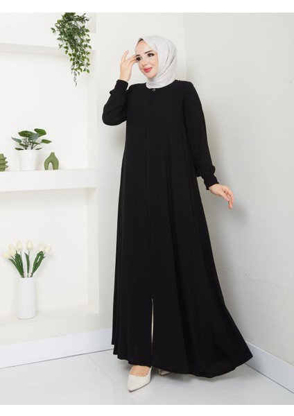 Gündelik Hac ve Umrelik Mevlana Kolu Gipe Dikişli Ferace modelleri