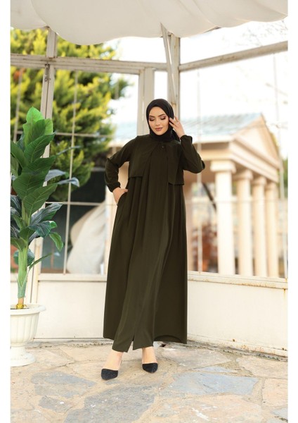 Hac ve Umrelik Cepkenli Medine Ipeği Ferace modelleri