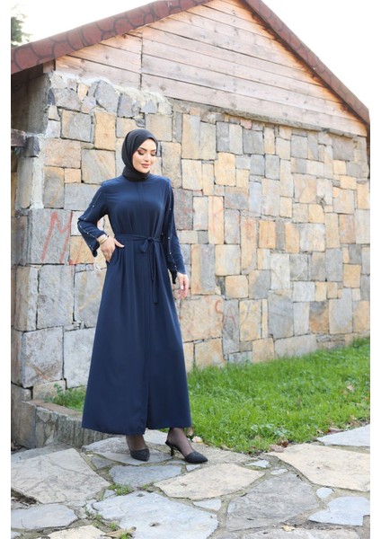 Kolu Inci Taşlı Ferace indirimleri