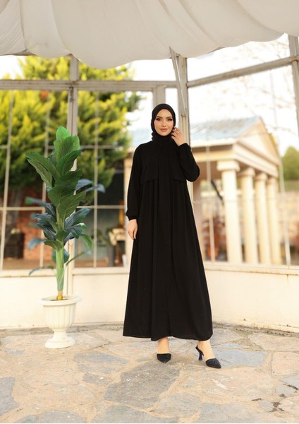 Hac ve Umrelik Cepkenli Medine Ipeği Ferace