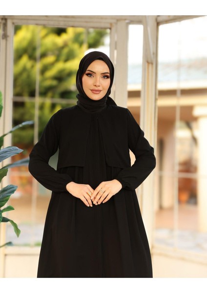 Hac ve Umrelik Cepkenli Medine Ipeği Ferace indirimleri