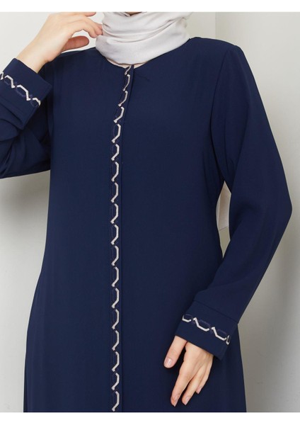 Gündelik Hac ve Umrelik Zincir Nakışlı Ferace fiyatları