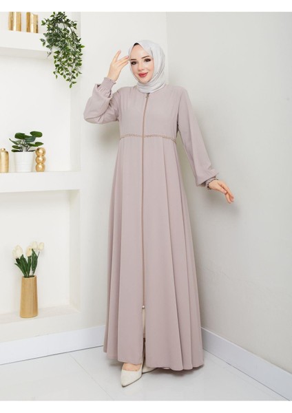 Gündelik Hac ve Umrelik Mevlana Ortası Işlemeli Ferace fırsatları