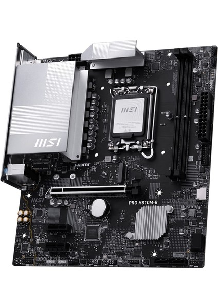Msı Pro H810M-B H10 Ddr5 6400+(OC)MHZ Matx Gaming (Oyuncu) Anakart fırsatları