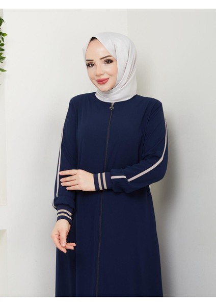 Gündelik Hac ve Umrelik Ribanalı Şeritli Ferace