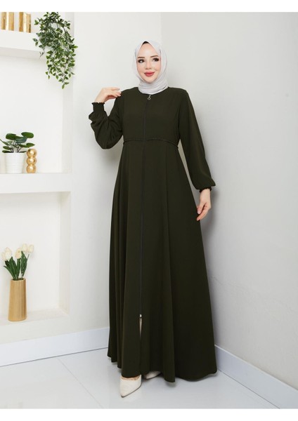 Gündelik Hac ve Umrelik Mevlana Ortası Işlemeli Ferace indirimleri