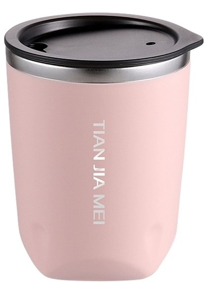 300ML Paslanmaz Çelik Kahve Fincanı Sızdırmaz Termos Seyahat Süt Çay Su Şişesi Bardak Şarap Seti (Yurt Dışından)