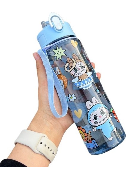 Saman Su Isıtıcısı Öğrenci Ipli Taşınabilir Çekme Bezi Çizgi Film Su Isıtıcısı (Yurt Dışından)