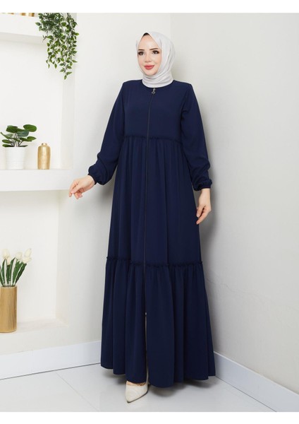 Hac ve Umrelik Büzgü Detaylı Medine Ipeği Ferace fırsatları