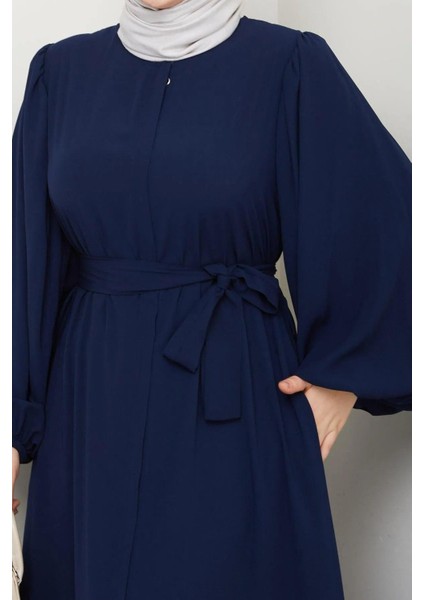 Balon Kol Medine Ipeği Yazlık Ferace modelleri