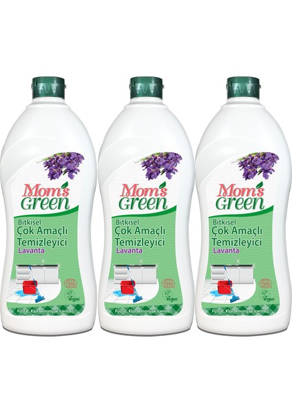 3'lü Set Bitkisel Çok Amaçlı Temizleyici - 3 Al 2 Öde - Lavanta Eco