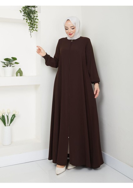 Gündelik Hac ve Umrelik Mevlana Kolu Gipe Dikişli Ferace modelleri