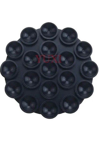 Portatif Silikon Vantuz Için Yuxi 1pcs Telefon Montaj Çift Taraflı Montaj Araba Navigasyon Braketi Evrensel Cep Telefonları Standcolor: Gül Kırmızı (Yurt Dışından)