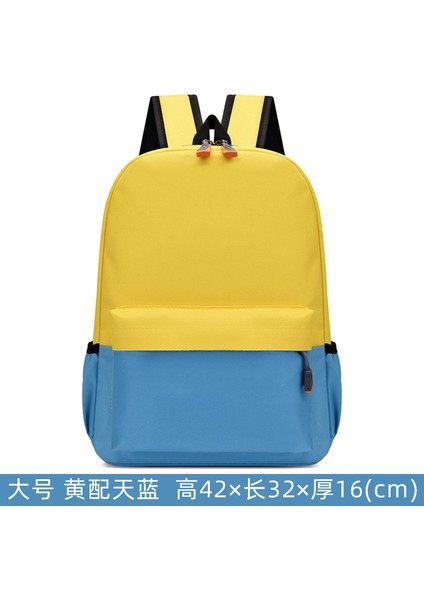 Yeni Ilkokul ve Ortaokul Öğrencileri Okul Çantası Sabit Sırt Çantası Seyahat Omuzları Öğrenci Okul Çantası (Yurt Dışından)