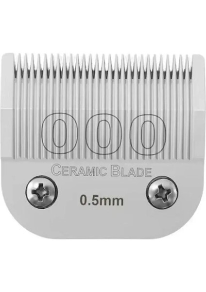 Çıkarılabilir Evcil Hayvan Tımar Köpek Saç Düzeltici Seramik Kenar Bıçağı Çoğu Andis, Oster A5, Wahl KM10 Serisi Clippers Renk: Nooo (0.5mm) (Yurt Dışından)