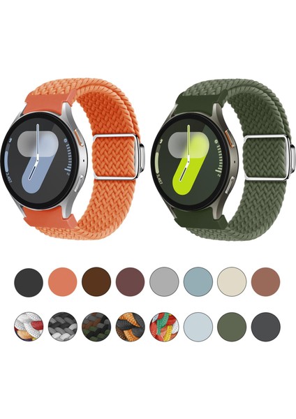 Samsung Galaxy Watch 5 Pro / 6 / 7 Için Örgülü Saat Kayışı (Yurt Dışından) modelleri