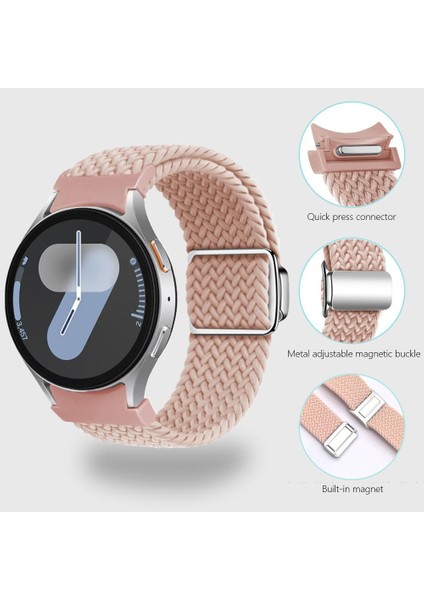 Samsung Galaxy Watch 5 Pro / 6 / 7 Için Örgülü Saat Kayışı (Yurt Dışından) indirimleri