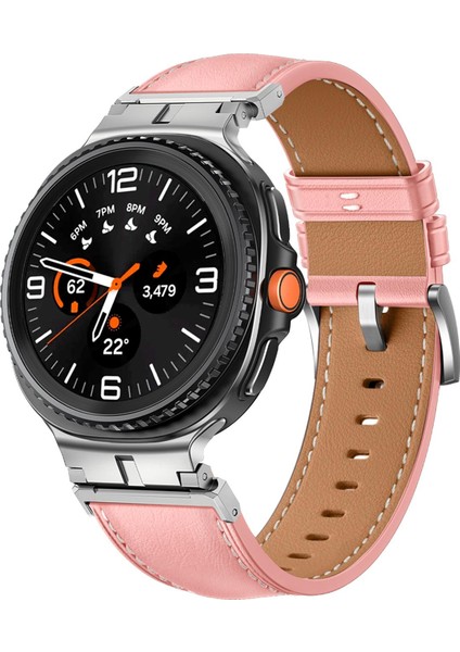 Samsung Galaxy Watch 8 40MM / 44MM Için Deri Saat Kayışı (Yurt Dışından)