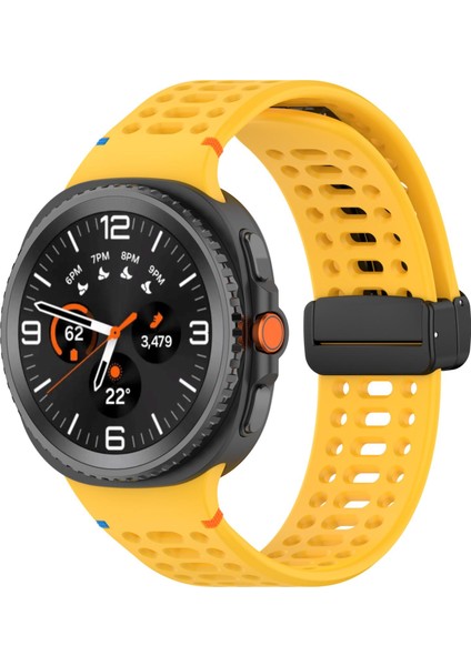 Samsung Galaxy Watch8 / Watch8 Classic Için Silikon Kayış (Yurt Dışından)