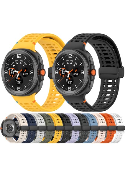 Samsung Galaxy Watch8 / Watch8 Classic Için Silikon Kayış (Yurt Dışından) indirimleri