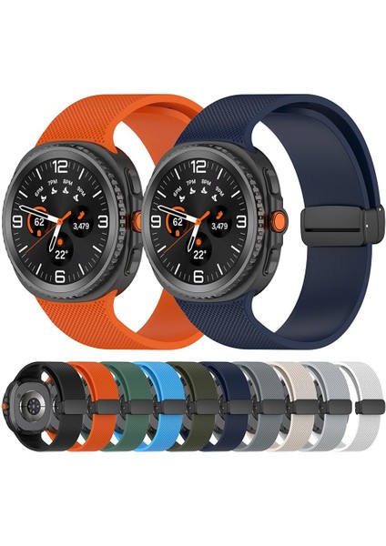 Samsung Galaxy Watch8 / Watch8 Classic Için Silikon Kayış (Yurt Dışından) fiyatları