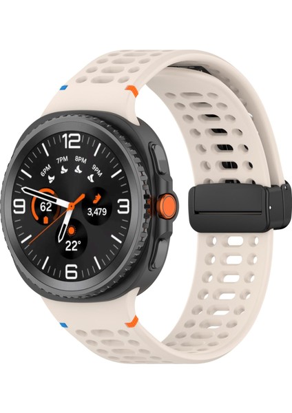 Samsung Galaxy Watch8 / Watch8 Classic Için Silikon Kayış (Yurt Dışından)