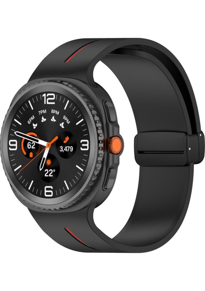 Samsung Galaxy Watch8 / Watch8 Classic Için Silikon Kayış (Yurt Dışından)