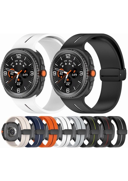 Samsung Galaxy Watch8 / Watch8 Classic Için Silikon Kayış (Yurt Dışından) fiyatları