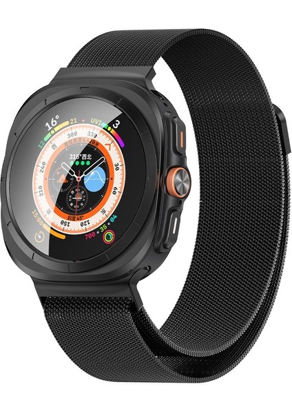 Samsung Galaxy Watch Ultra 47MM / Ultra 2025 Için Paslanmaz Çelik Bant (Yurt Dışından)