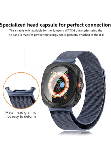 Samsung Galaxy Watch Ultra 47MM / Ultra 2025 Için Paslanmaz Çelik Bant (Yurt Dışından) fırsatları