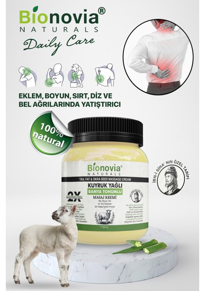 3lükuyruk Yağlı Bamya Tohumlu Ibni Sina Özel Karışımlı Bitkisel Vücut Masaj Kremi 3X300ML fırsatları