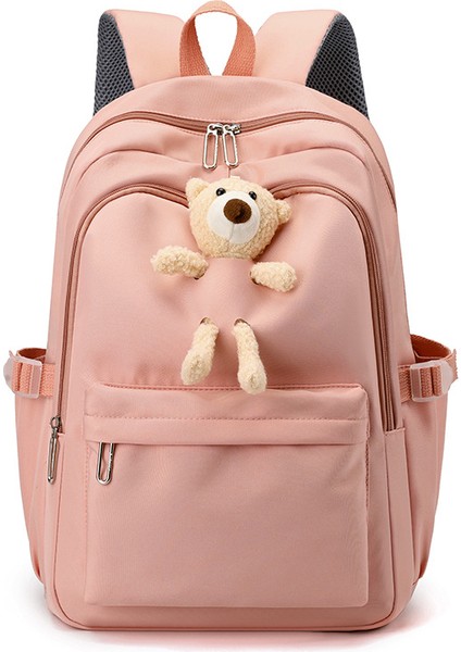 Yeni Okul Çantası Ilkokul Kız Kız Çizgi Film Bir, Iki, Üç Ila Altı Sınıf Sevimli Büyük Kapasiteli Çocukların Omuz Çantası Yükünü Azaltmak Için (Yurt Dışından)