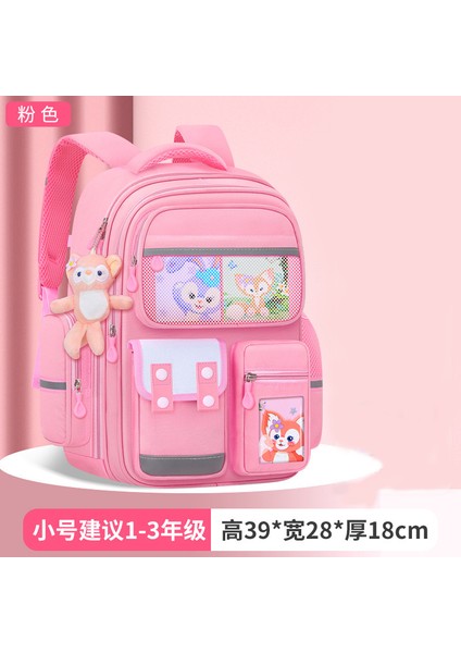 Yeni Öğrenciler Okul Çantası Lise Omuzları Sırt Çantası Büyük Kapasiteli Eğlence Seyahat Çocuk Çantası (Yurt Dışından)