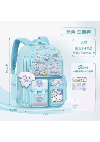 Yeni Öğrenciler Okul Çantası Lise Omuzları Sırt Çantası Büyük Kapasiteli Eğlence Seyahat Çocuk Çantası (Yurt Dışından)