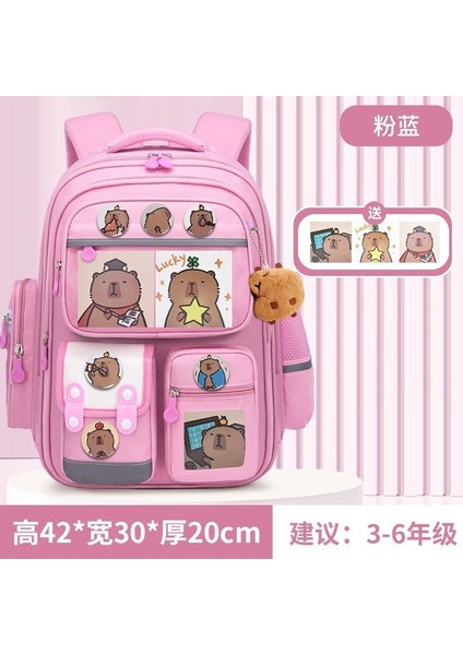 Yeni Çocuklar ve Gençler Çalışma Okul Çantası Sırt Çantası Hafif Omuz Çantası Öğrenci Okul Çantası (Yurt Dışından)