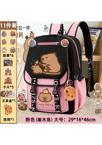 Yeni Yüksek Değerli Küçük Okul Çantası Kızlar Üniversite Öğrencileri Çocuklar Sevimli Anaokulu Çizgili Küçük Sırt Çantası Omuz Çantası (Yurt Dışından)