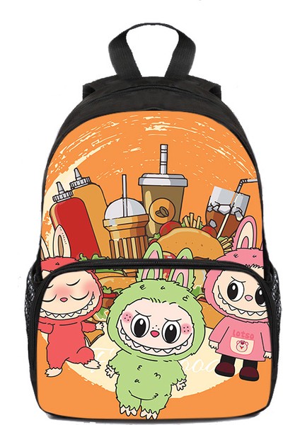 Yeni Okul Çantası Ilkokul Kız Kız Çizgi Film Bir, Iki, Üç Ila Altı Sınıf Sevimli Büyük Kapasiteli Çocukların Omuz Çantası Yükünü Azaltmak Için (Yurt Dışından)