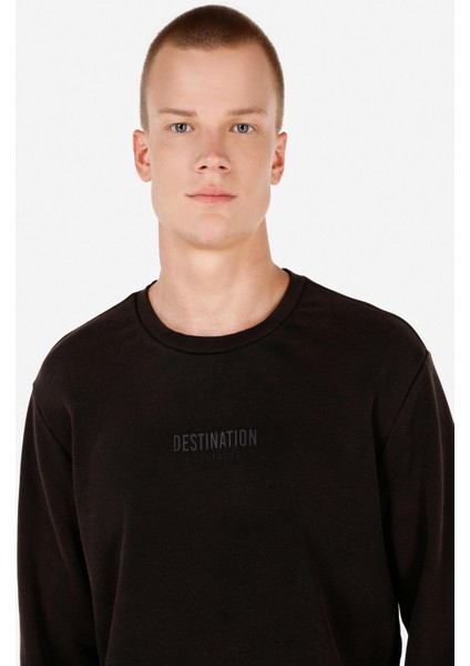 Regular Fit Erkek Antrasit Sweatshirt fırsatları